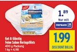 Aktuelle Sahne Angebote bei diska in Erlangen Aktuelles Feine Sahne Heringsfilets Angebot bei diska in Erlangen ab 1,89 €