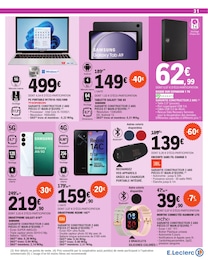 Offre Tablette Samsung dans le catalogue E.Leclerc du moment à la page 31