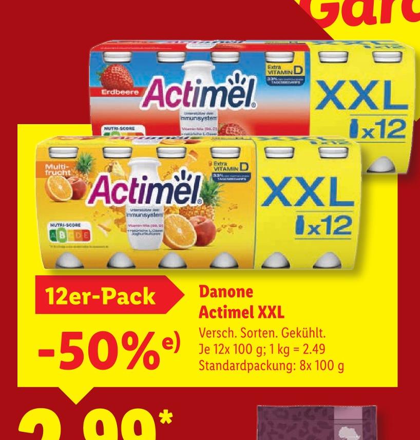 Actimel XXL Erdbeere