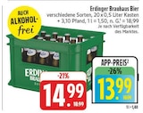 Bier im Angebot bei EDEKA in Weimar Bier Angebote von Erdinger Brauhaus bei EDEKA Weimar für 13,99 €