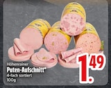 Aktuelles Puten-Aufschnitt Angebot bei EDEKA in Augsburg ab 1,49 €