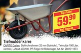 RHG Baucentrum - Tiefmuldenkarre Angebot im Prospekt Tiefmuldenkarre bei RHG Baucentrum im Prospekt "" für 59,99 €