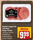 Angus XXL Irish Beef Burger Patties im Angebot bei REWE in Neubrandenburg Angus XXL Irish Beef Burger Patties Angebote von Butcher's Burger bei REWE Neubrandenburg für 9,99 €