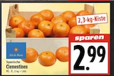 EDEKA Stadtallendorf - Spanische Clementinen Angebot im Prospekt Spanische Clementinen bei EDEKA im Stadtallendorf Prospekt für 2,99 €
