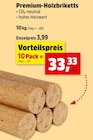 Premium-Holzbriketts im Angebot bei Thomas Philipps in Landshut Premium-Holzbriketts Angebote bei Thomas Philipps Landshut für 3,99 €