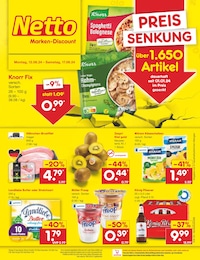 Netto Marken-Discount Prospekt für Oberhausen: "Aktuelle Angebote", 55 Seiten, 12.08.2024 - 17.08.2024