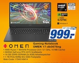 Gaming-Notebook OMEN 17-db0676ng im Angebot bei expert in Bocholt Gaming-Notebook OMEN 17-db0676ng Angebote von OMEN bei expert Bocholt für 999,00 €