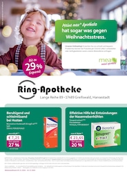 Aktueller mea - meine apotheke Apotheken Prospekt für Greifswald: Unsere Dezember-Angebote mit 4} Seiten, 01.12.2024 - 31.12.2024