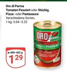 Tomaten Passiert Angebote von Oro di Parma bei GLOBUS Herne für 1,29 €