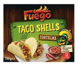 Taco Shells Tortillas von Fuego für 1,99 € bei Lidl im Angebot Taco Shells Tortillas von Fuego im aktuellen Lidl Prospekt