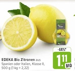 E center Uhingen - Bio Zitronen Angebot im Prospekt Bio Zitronen bei E center im Uhingen Prospekt für 1,11 €