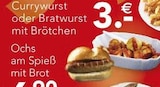 Ochs am Spieß mit Brot im Angebot bei BRAUN Möbel-Center in Rottenburg Ochs am Spieß mit Brot Angebote bei BRAUN Möbel-Center Rottenburg für 2,50 €