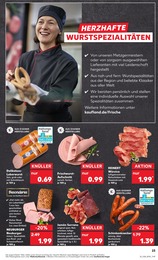 Kaufland Bruehwurst im Prospekt 