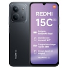 Smartphone redmi 15C noir - XIAOMI à 169,99 € dans le catalogue Carrefour