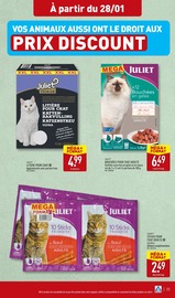 Promos Litière dans le catalogue "ARRIVAGES AU BON GOÛT DE LA CHANDELEUR" de Aldi à la page 28