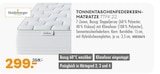Tonnentaschenfederkern-Matratze Ttfk 22 von Heidelberger im aktuellen Möbel Kraft Prospekt für 299,00 €