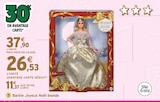 Joyeux Noël blonde - BARBIE en promo à 26,53 € chez Intermarché Joyeux Noël blonde - BARBIE dans le catalogue Intermarché
