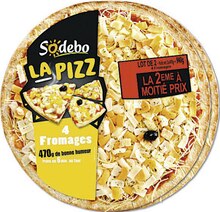 Pizza - Sodebo - Géant Casino Pizza - Sodebo à 3,69 € dans le catalogue Géant Casino "Savourez l'été, profitez des promos !"