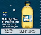 100% High Oleic Sonnenblumenöl bei Metro im Lübben Prospekt für 19,25 €