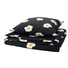 Bettwäsche-Set, 2-teilig schwarz/weiß/gelb 140x200/80x80 cm im Angebot bei IKEA in Lippstadt Bettwäsche-Set, 2-teilig schwarz/weiß/gelb 140x200/80x80 cm Angebote von ÖGONLOCKSMAL bei IKEA Lippstadt für 14,99 €