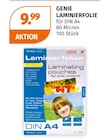 Laminierfolie von Genie für 9,99 € bei Müller im Angebot Laminierfolie von Genie im aktuellen Müller Prospekt