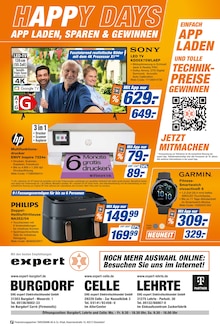 Fernseher im expert Prospekt "Top Angebote" mit 12 Seiten (Peine)