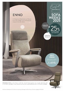 Fernsehsessel im Polstermöbel Fischer Prospekt "Comfort REPUBLIC - BESITZ DEINE TRÄUME" mit 8 Seiten (Fürth)