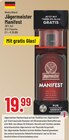 Manifest im Angebot bei Trinkgut in Neuwied Manifest Angebote von Jägermeister bei Trinkgut Neuwied für 19,99 €