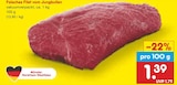 Aktuelles Falsches Filet vom Jungbullen Angebot bei Netto Marken-Discount in Wuppertal ab 1,39 €