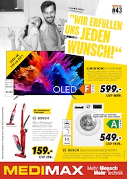 MEDIMAX Prospekt für Löbau mit 8 Seiten MEDIMAX Prospekt für Löbau: "WIR ERFÜLLEN UNS JEDEN WUNSCH", 8 Seiten, 17.10.2025 - 24.10.2025
