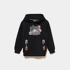 Sweat hoodie 2 poches Dragon Ball Z noir garçon - La Halle Sweat hoodie 2 poches Dragon Ball Z noir garçon à 18,19 € dans le catalogue La Halle
