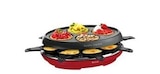 Raclette Tefal COLORMANIA 8 Personnes + Fonction Crêpière RE310512 - Tefal dans le catalogue Darty