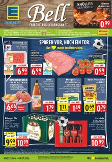 Coca Cola im EDEKA Prospekt "Aktuelle Angebote" mit 28 Seiten (Bornheim)
