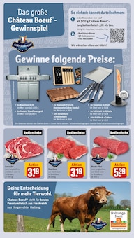 Rindfleisch im REWE Prospekt "Dein Markt" mit 38 Seiten (Essen)