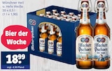 Münchner Hell bei Getränkewelt im Velen Prospekt für 18,99 €