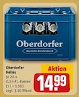 Helles im Angebot bei REWE in Moers Helles Angebote von Oberdorfer bei REWE Moers für 14,99 €