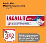 Aktiv Medizinische Zahncreme im Angebot bei GLOBUS in Herne Aktiv Medizinische Zahncreme Angebote von Lacalut bei GLOBUS Herne für 3,95 €