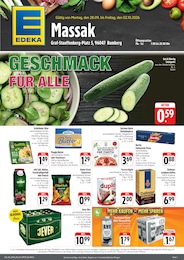EDEKA Prospekt für Bamberg mit 4 Seiten EDEKA Prospekt für Bamberg: "Wir lieben Lebensmittel!", 4 Seiten, 28.09.2026 - 02.10.2026