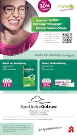 Aktueller mea - meine apotheke Apotheken Prospekt in Ziesar und Umgebung, "Unsere August-Angebote" mit 4 Seiten, 01.08.2025 - 31.08.2025