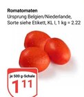 Aktuelle Tomaten Angebote bei GLOBUS in Krefeld Aktuelles Romatomaten Angebot bei GLOBUS in Krefeld ab 1,11 €
