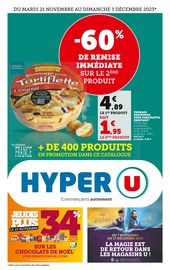 Catalogue Supermarchés Hyper U en cours à Bouglainval et alentours, "Hyper U", 40 pages, 21/11/2023 - 03/12/2023