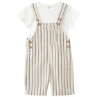 Baby Set aus Latzhose und T-Shirt Angebote bei Ernstings family Oldenburg für 17,99 €