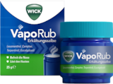 VapoRub Erkältungssalbe von Wick im aktuellen budni Prospekt
