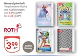 Hausaufgabenheft Angebote von ROTH bei GLOBUS Neustadt für 3,99 €