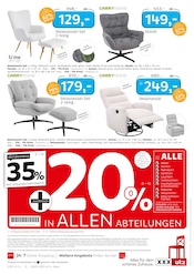 Relaxsessel im XXXLutz Prospekt in Amberg Aktueller XXXLutz Prospekt mit Relaxsessel, "junges wohnen", Seite 22
