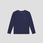 T-shirt manches longues bleu marine garçon à 3,99 € dans le catalogue La Halle