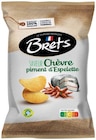Chips saveur chèvre piment d’espelette - BRET'S en promo chez Lidl Reims à 0,95 €