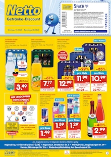 Netto Marken-Discount Neutraubling Prospekt "DER ORT, AN DEM DU IMMER AUSGEZEICHNETE PREISE FINDEST." mit 2 Seiten