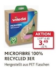 Microfibre 100% Recycled 3er von Vileda im aktuellen V-Markt Prospekt für 3,49 €