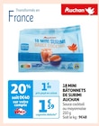 18 MINI BÂTONNETS DE SURIMI à Auchan Supermarché dans Limas